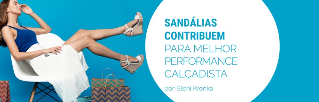 sandálias performance calçadista