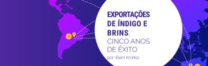 Cinco anos de êxito nas exportações brasileiras de índigo e brins