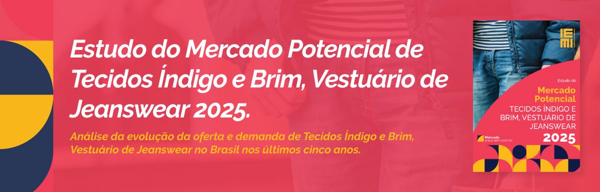 Mercado Potencial de Tecidos Índigo e Brim, Vestuário de Jeanswear 2025